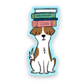 Dog Books Sticker
