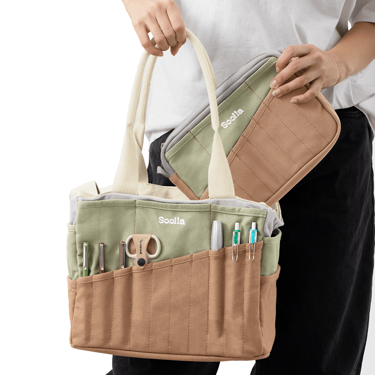 Soolla® Studio Pouch, 80's Windbreaker (Stationery Pouch)