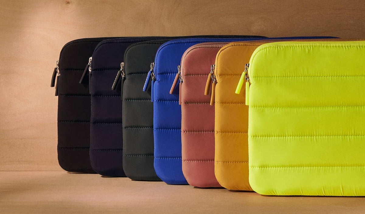 Puffer Laptop Sleeve - 2 sizes  - 6 colors 