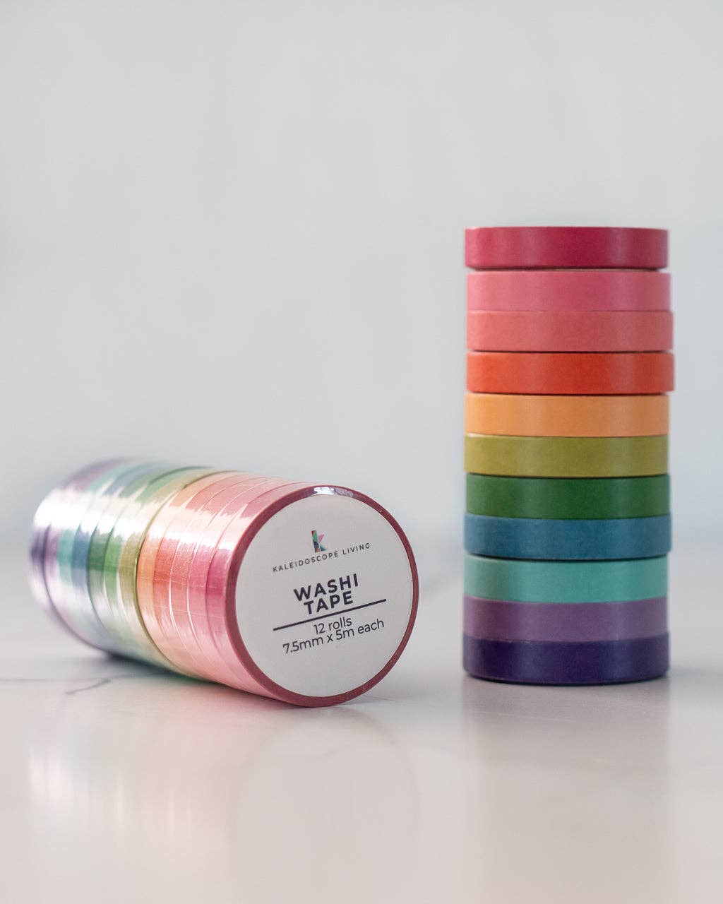 Colorful Washi Tape (Set of 12)