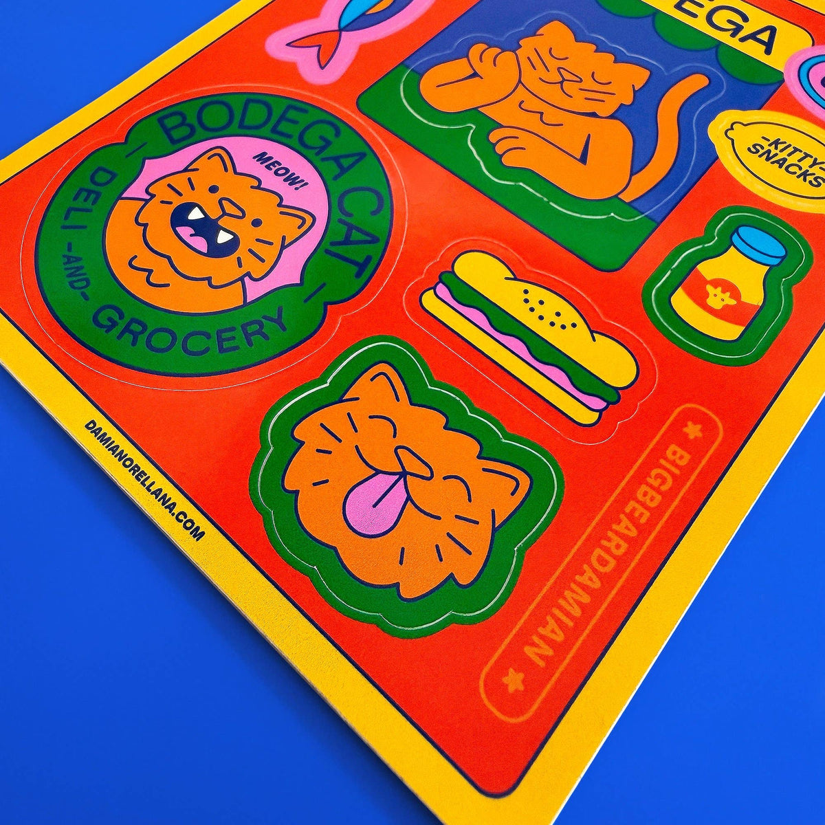 Bodega Cat Sticker Sheet