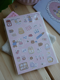 Jam jars - washi sticker sheet