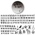 Goth Girl Letter PET Tape