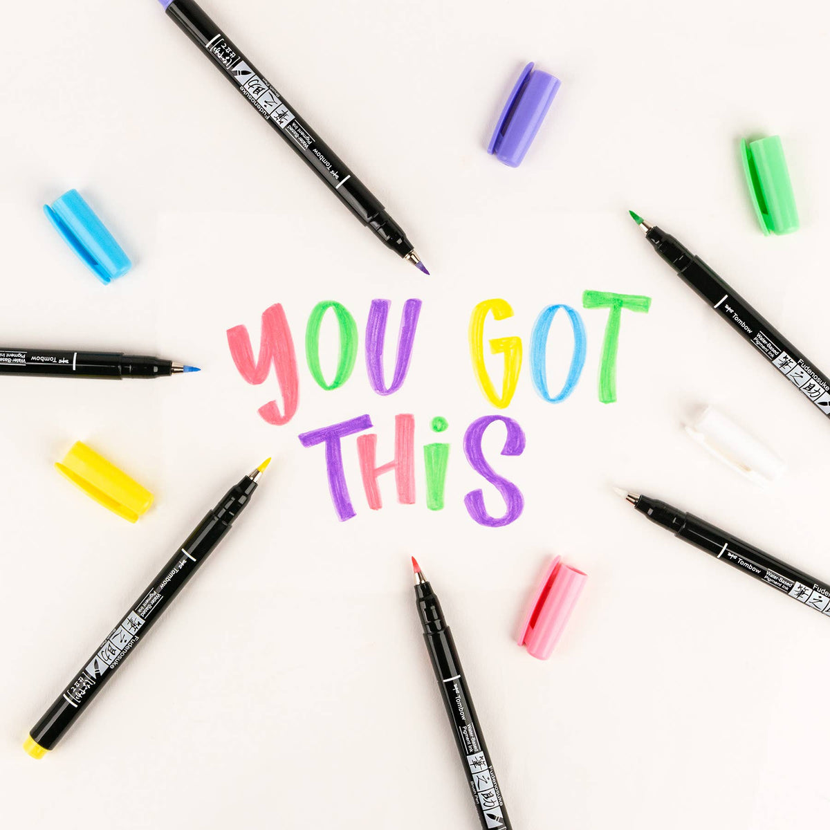 Fudenosuke Pastel Brush Pen - Open Stock