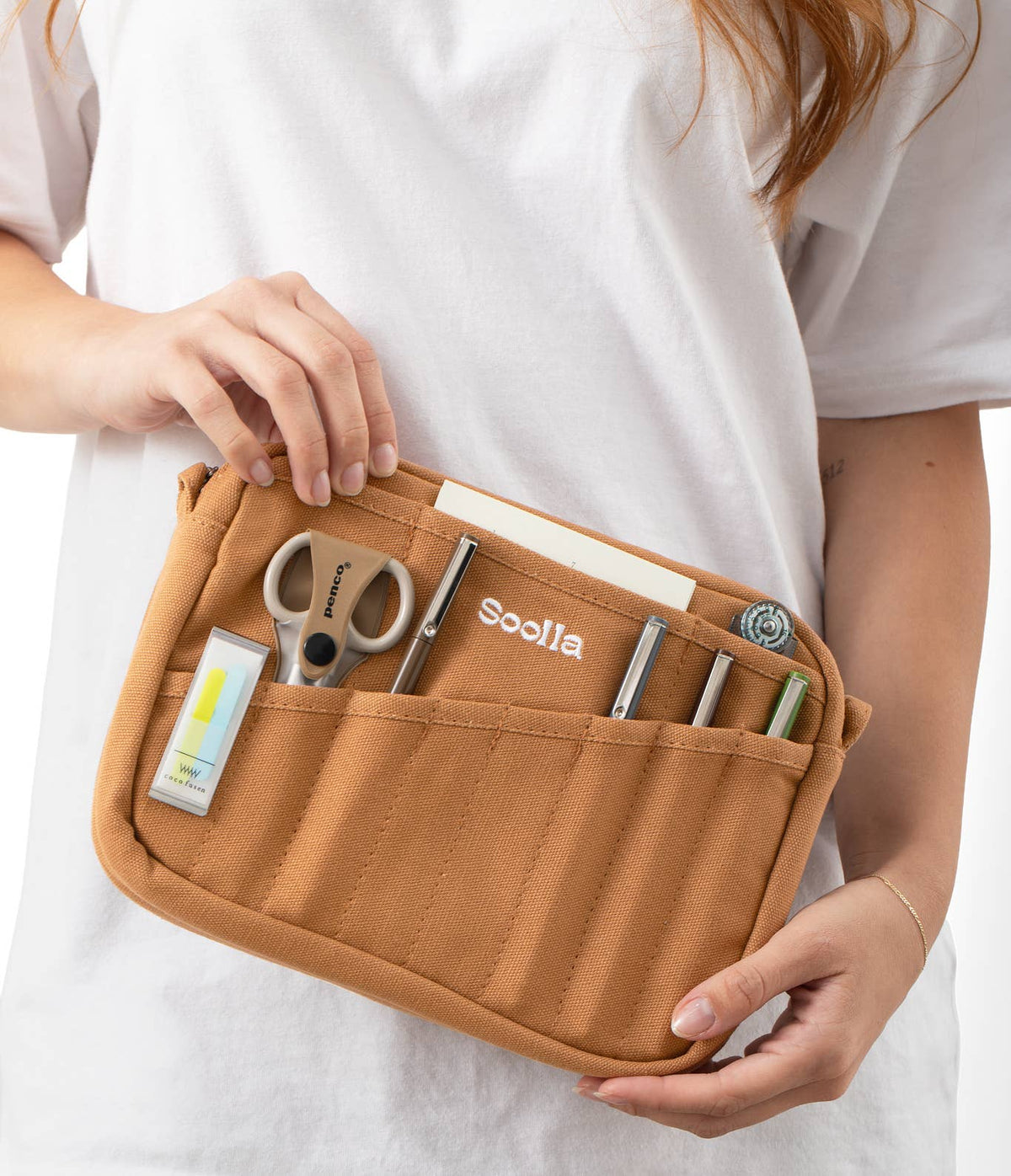 Soolla® Studio Pouch, 80's Windbreaker (Stationery Pouch)