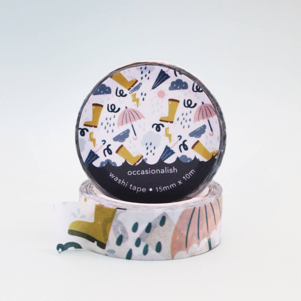 Rainy Days - Washi Tape - 15mm