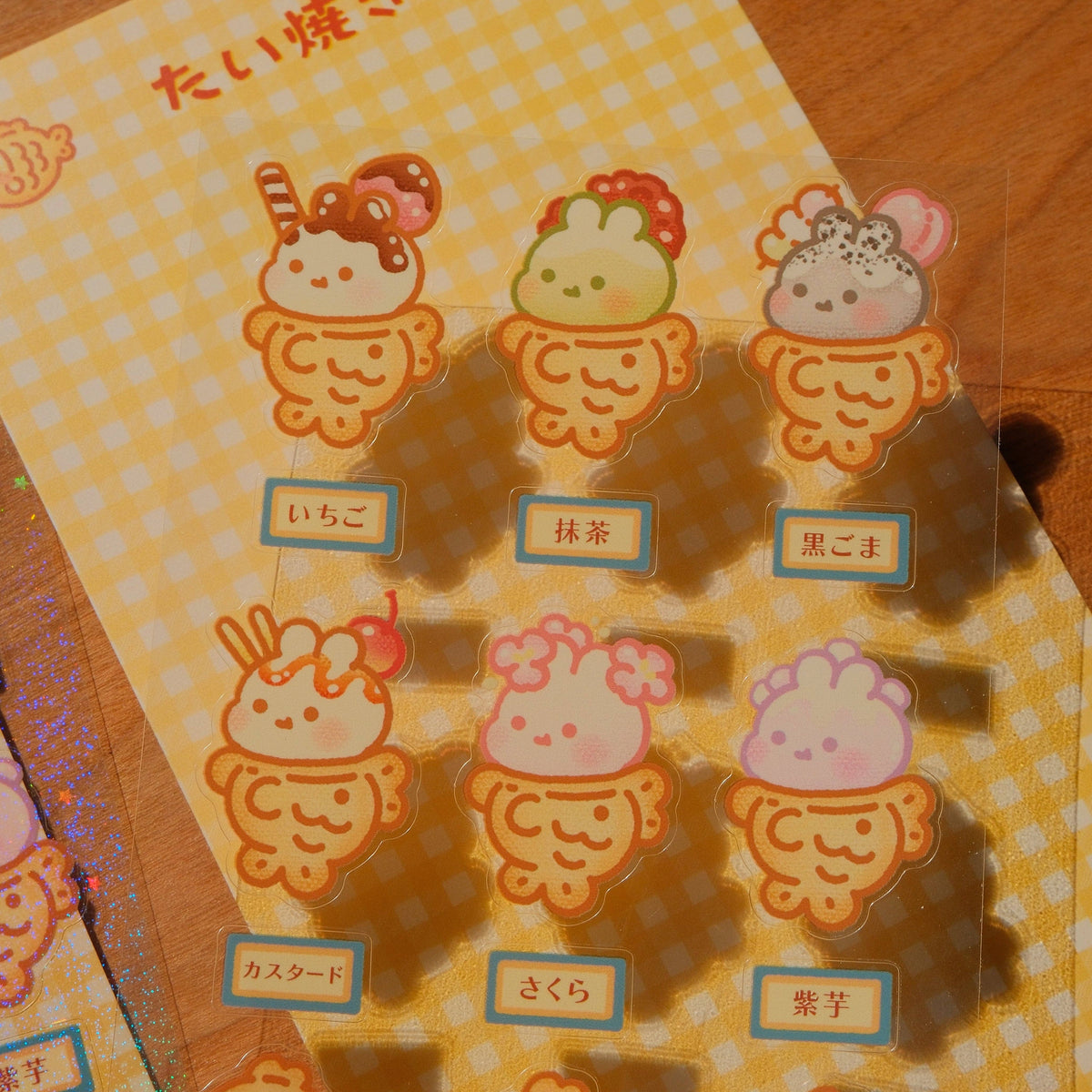 Bunny Taiyaki Sticker Sheet