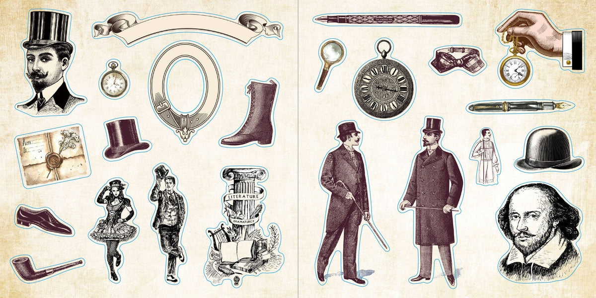 Loads of Ephemera! Sticker Book