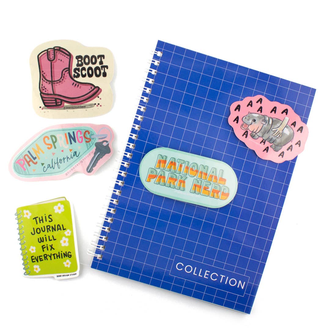 Collection - Reusable Sticker Book