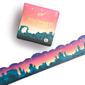 Southwest Sunset - Gold Foil Cloud Cut - Washi Tape - 1"