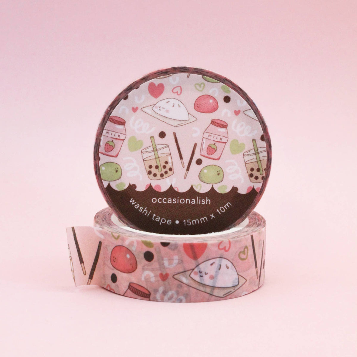 Asian Snacks - Washi Tape - 15mm