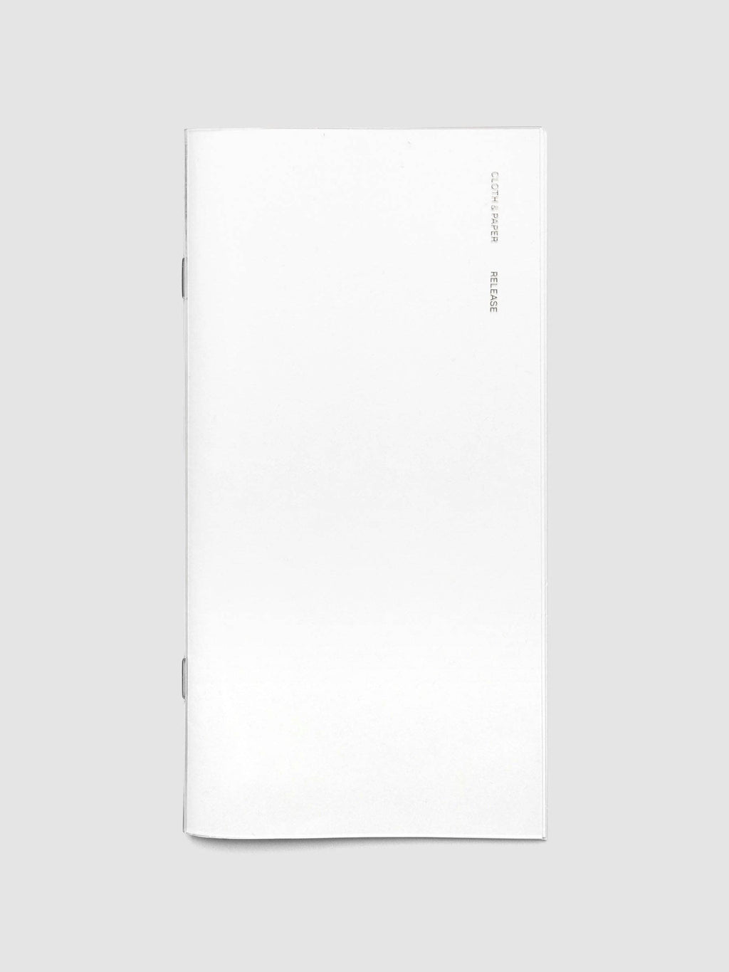 Release Paper Travel Notebook