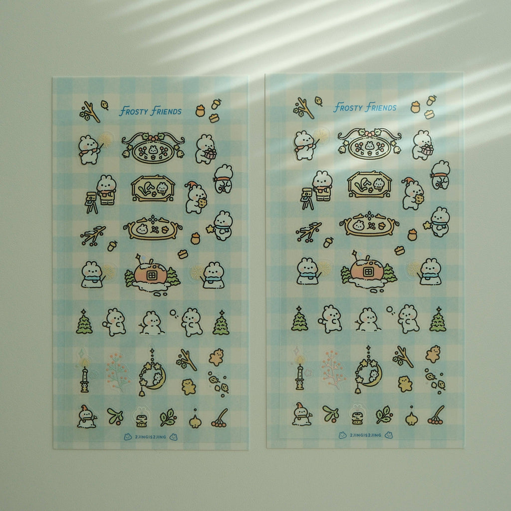 Frosty Friend Sticker Sheet