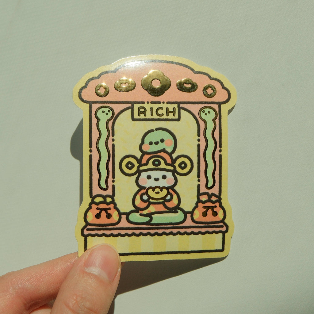 Bunnies Die-Cut Stickers (LNY Collection)