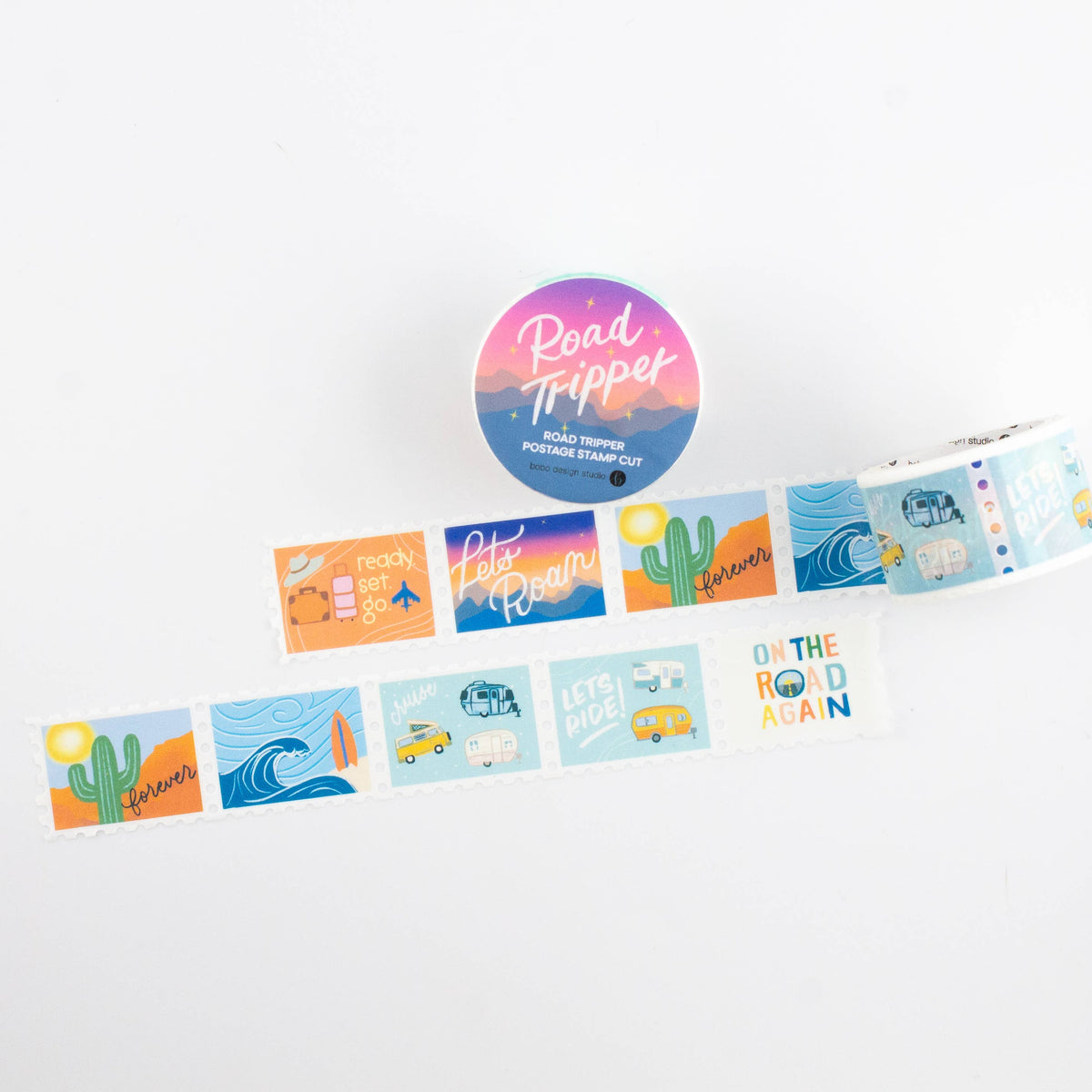 Road Tripper - Postage Stamp Washi Tape