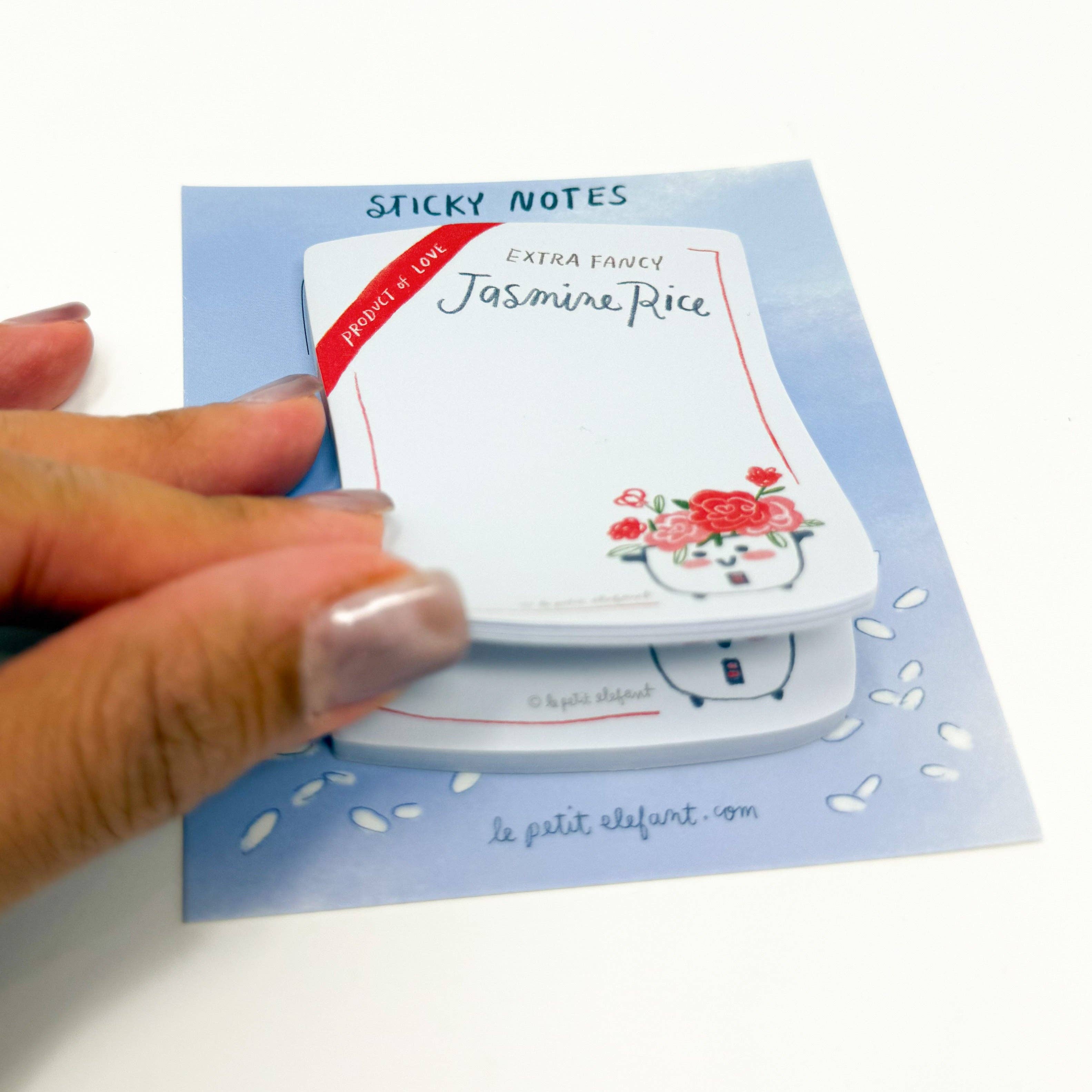 Rice Cooker Bag Sticky Notepad