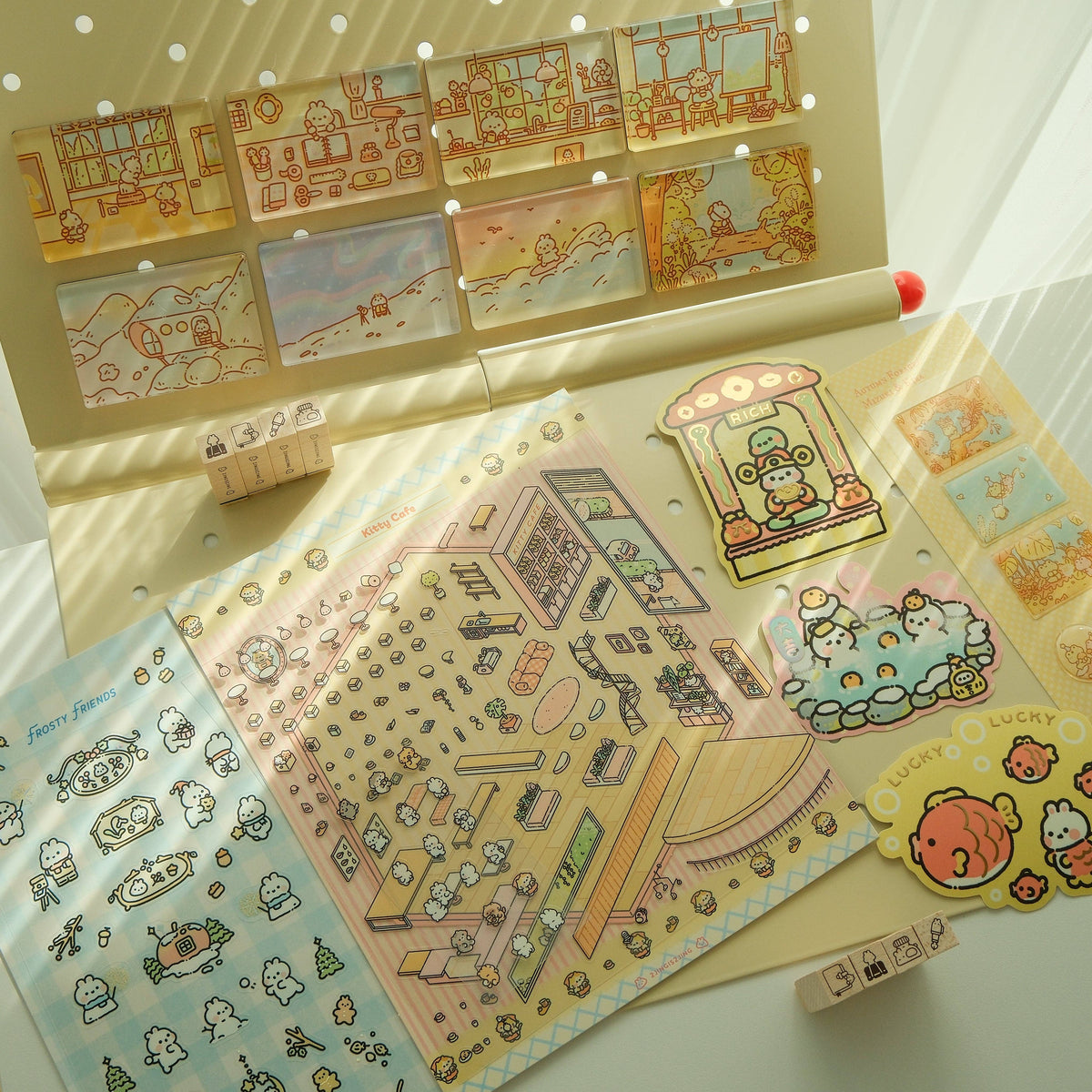 Frosty Friend Sticker Sheet