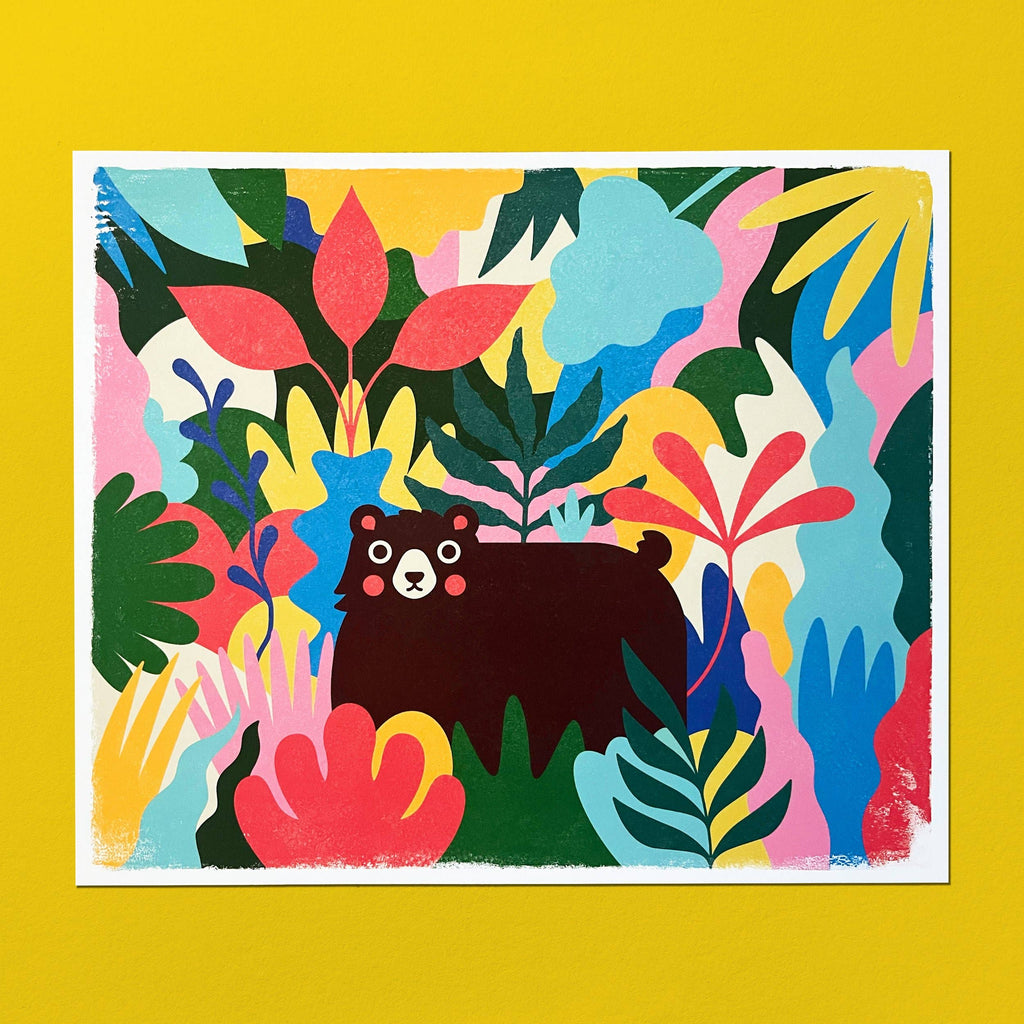 Wild Bear Print No.3