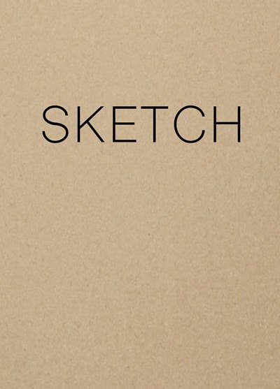 Sketch Large Kraft Layflat Sketchbook