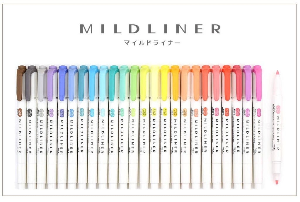 ZEBRA MILDLINER HIGHLIGHTER & MARKER - Open Stock