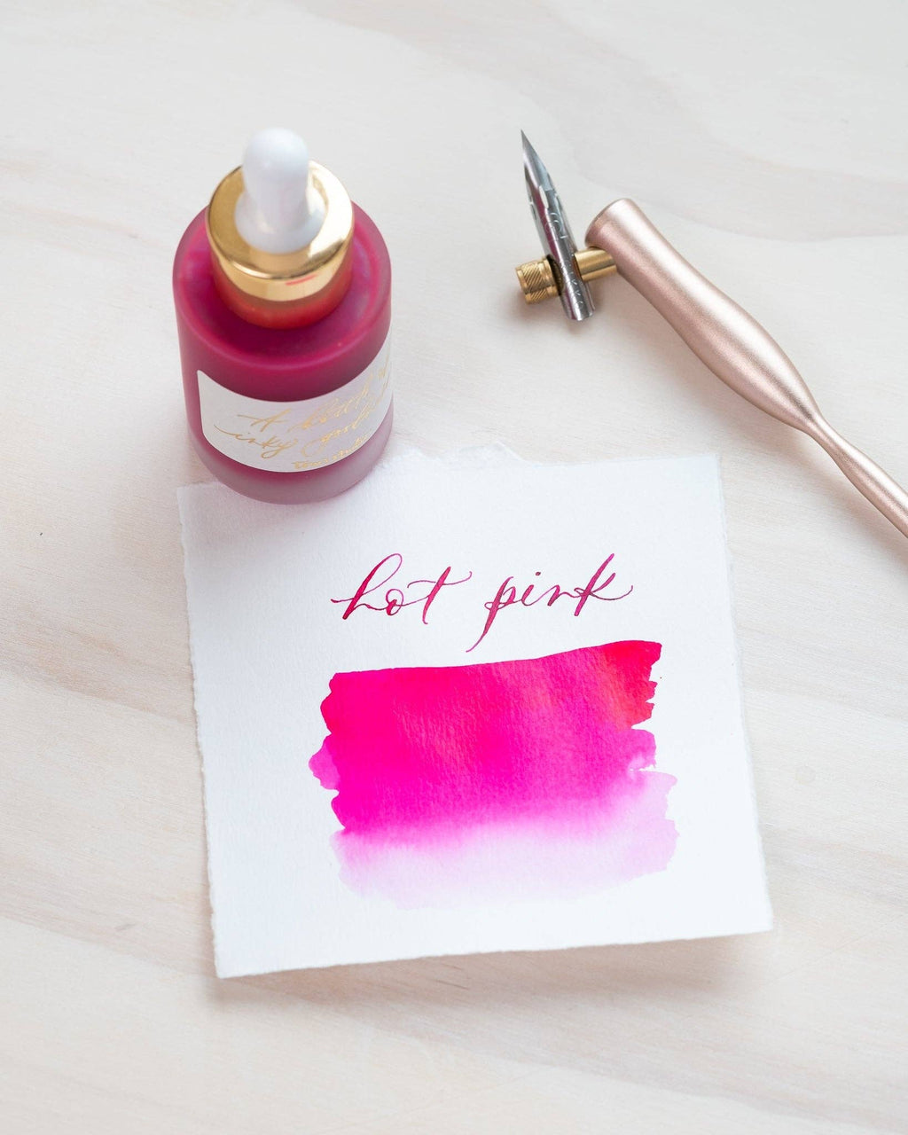 Hot Pink - Calligraphy Ink