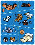 KITTA Portable Washi Decorative Tape -Stamp style-