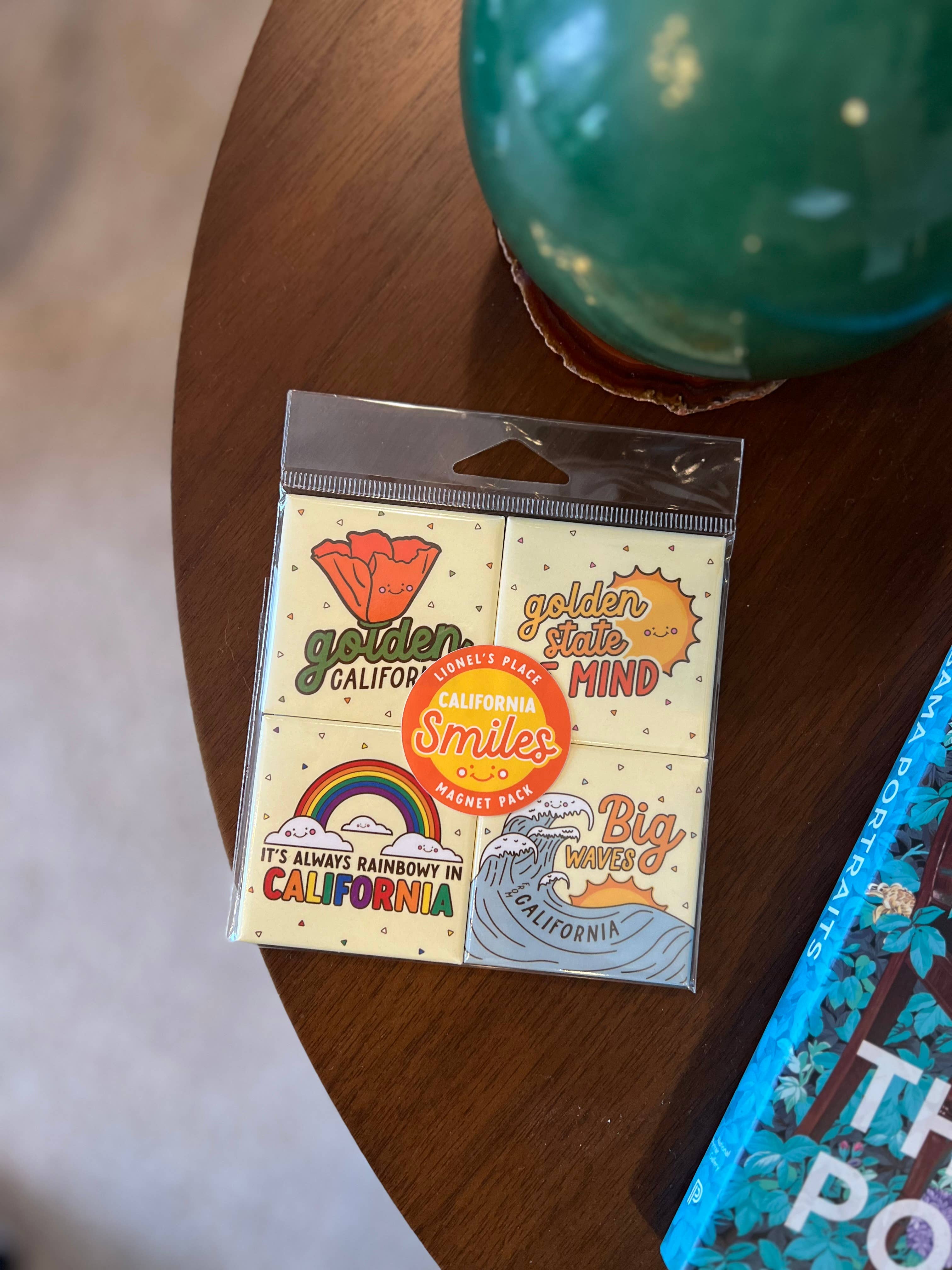 California Smiles Magnet 4 Pack