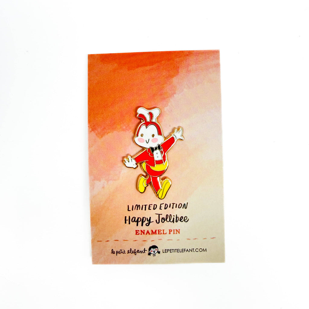 Happy Jollibee Limited Edition Enamel Pin