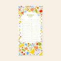Fruit Market Market Pad – Magnetic Grocery List Notepad