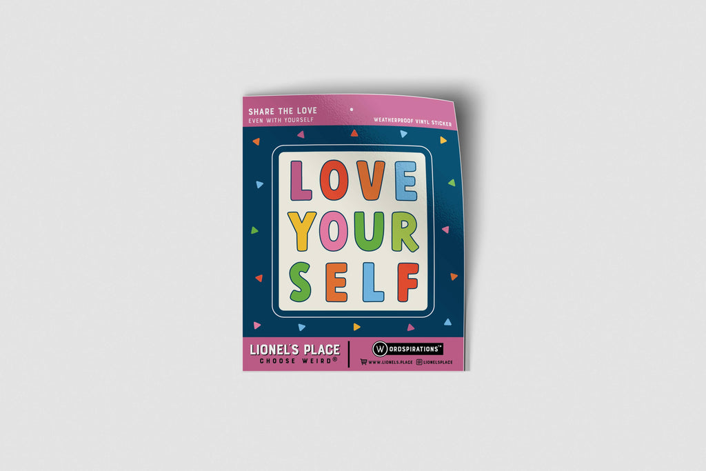 Love Yourself Sticker