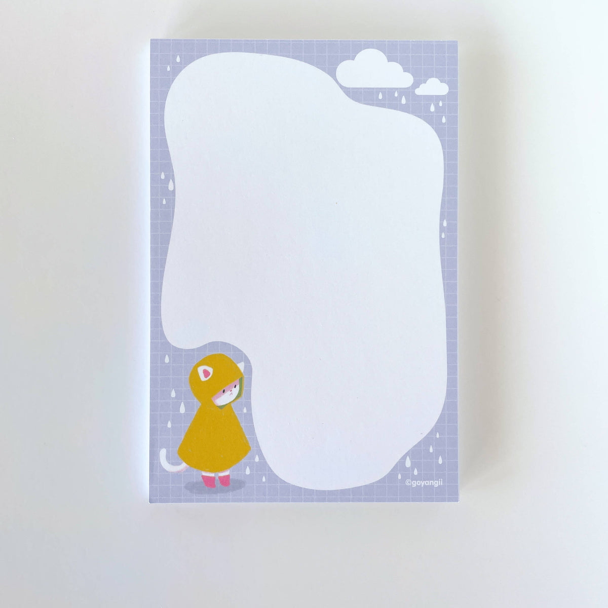 Rainy Cat Notepad - Memopad