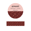 Red Stars Pattern - Washi Tape - 20mm