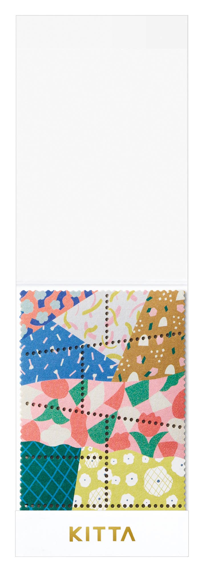 KITTA Portable Washi Decorative Tape -Stamp style-