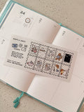 Maple post  - washi sticker sheet