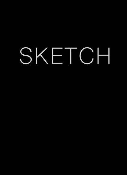 Sketch Large Black Layflat Sketchbook