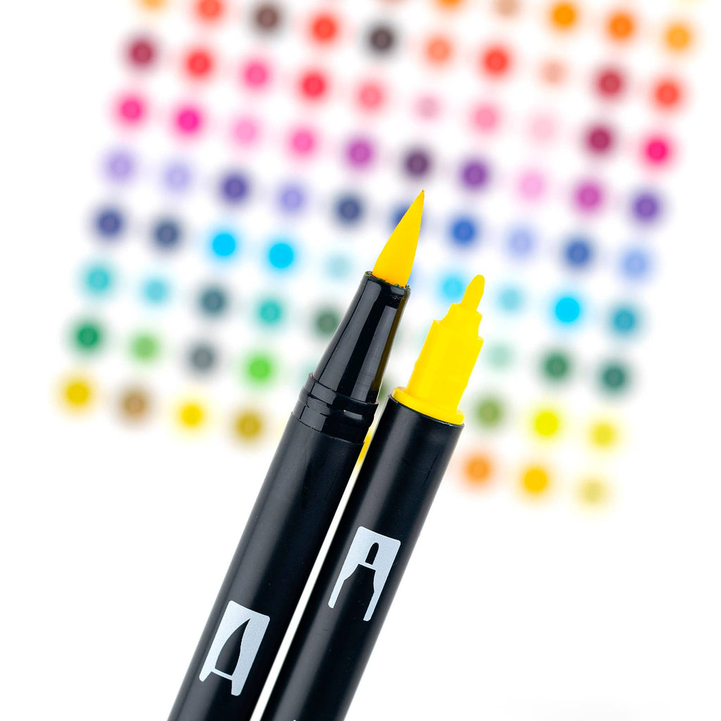 Dual Brush Pen Art Marker - Open Stock