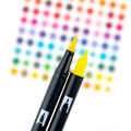 Dual Brush Pen Art Marker - Open Stock